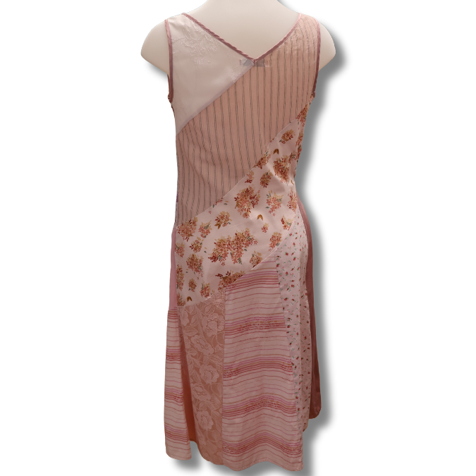 Carlson Pink Patchwork Dress - Image 2