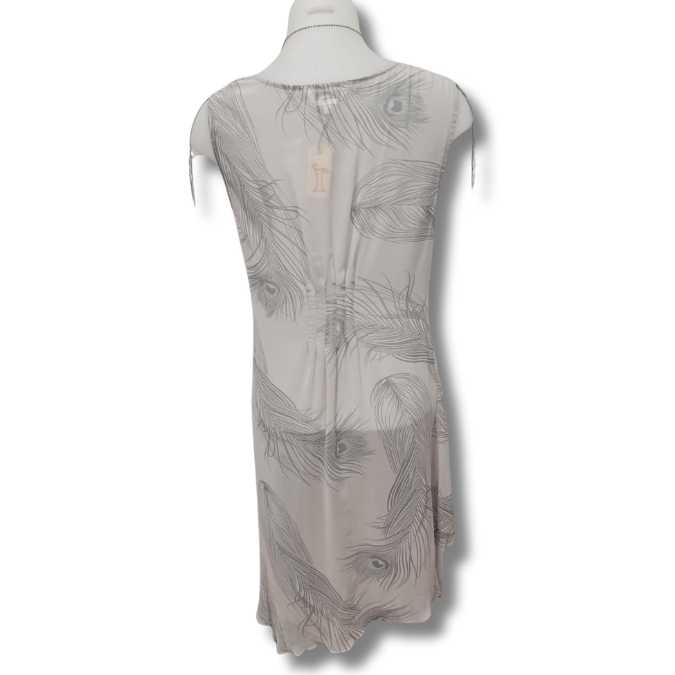 Grace Hill Feather Print Wrap Dress – Size 12 - Image 2
